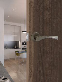 Ручка раздельная Trodos "11" серия 06 slim, бронза