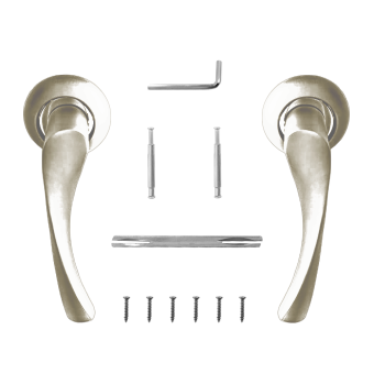 Ручка раздельная Trodos 11-08 SN никель