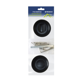 Ручка поворотная Trodos BK-08 BL черный