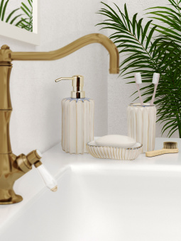 Дозатор для жидкого мыла Zenfort "Помпея", керамика