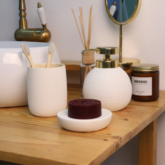 Стакан Delphinium коллекция "Кварц", керамика