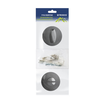 Ручка поворотная Trodos "BK" серия 06 slim, хром