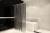 Штора для ванной Zenfort "Лаурель 3D" ПВХ 180х180см, 12 колец, дымчатый